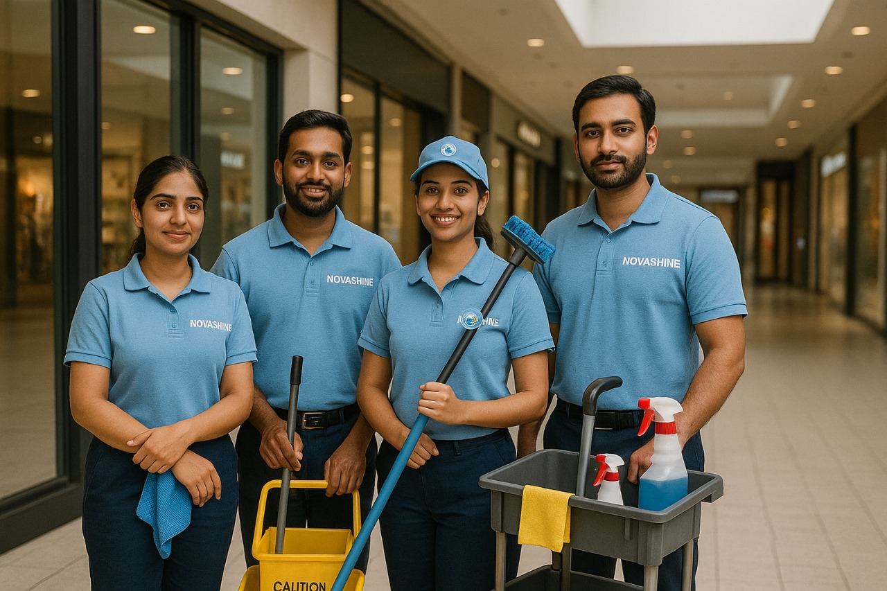 NovaShine cleaning team